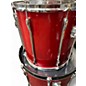 Used Pearl 3 Piece Export Red Drum Kit