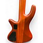 Used Schecter Guitar Research Stiletto Studio 5 String Brown Electric Bass Guitar
