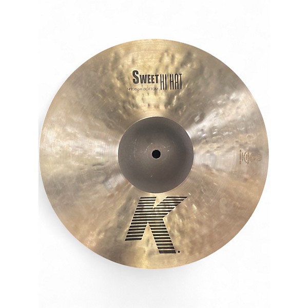 Used Zildjian 14in K Custom Dark Hi Hat Pair Cymbal