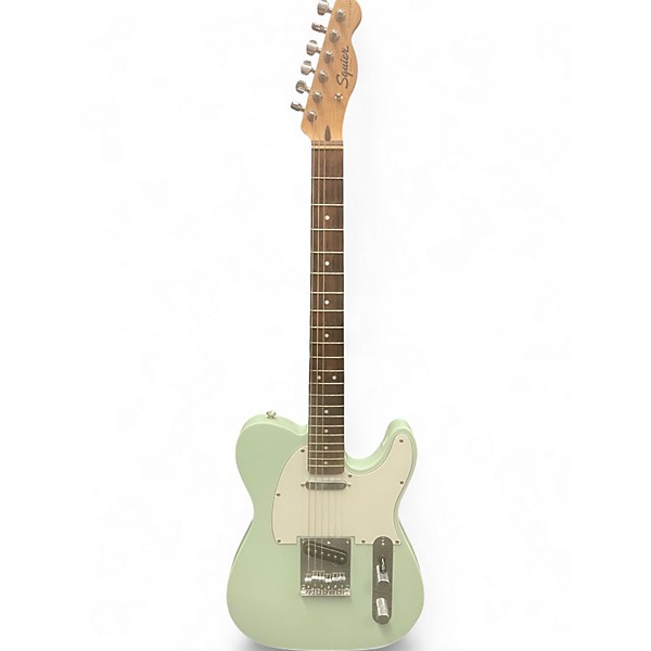Used Squier Telecaster Seafoam Green Solid Body Electric Guitar