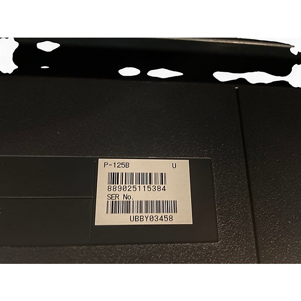 Used Yamaha P125B Digital Piano