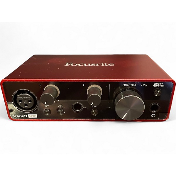 Used Focusrite Scarlett Solo Gen 3 Audio Interface