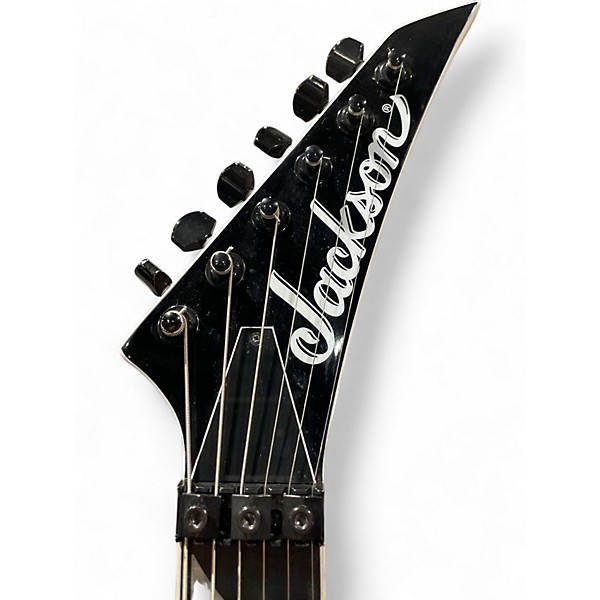 Used Jackson King V Black Solid Body Electric Guitar