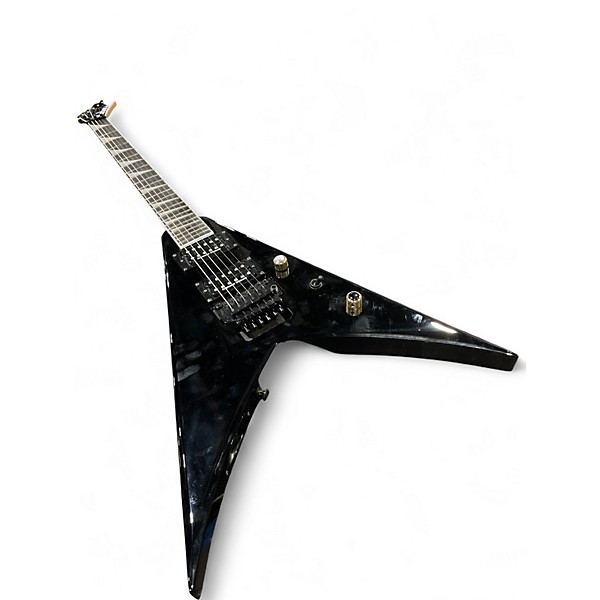 Used Jackson King V Black Solid Body Electric Guitar