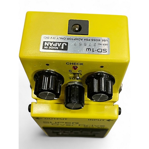 Used BOSS SD1W Super Overdrive Waza Craft Effect Pedal