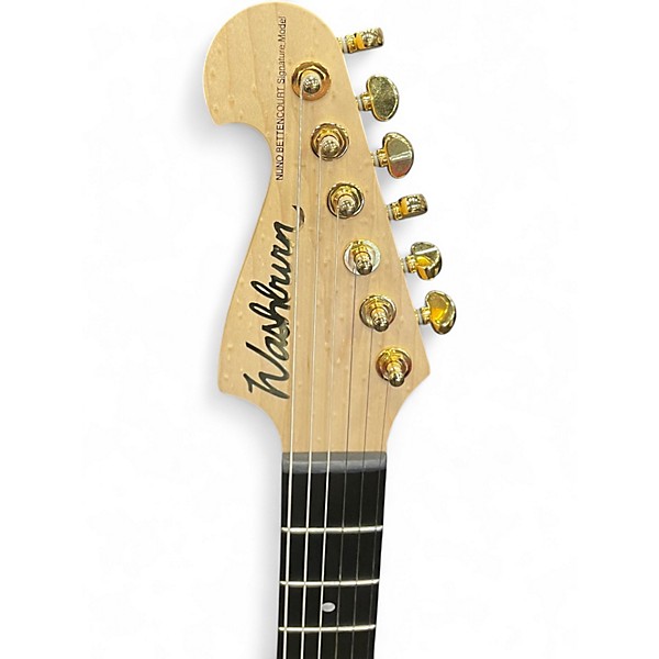 Used Washburn NUNO BETTENCOURT NELE DELUXE Natural Solid Body Electric Guitar