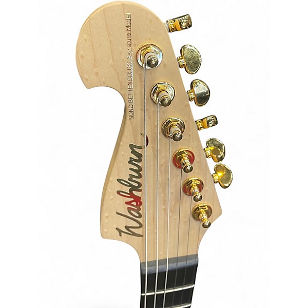 Used Washburn NUNO BETTENCOURT NELE DELUXE Natural Solid Body Electric Guitar