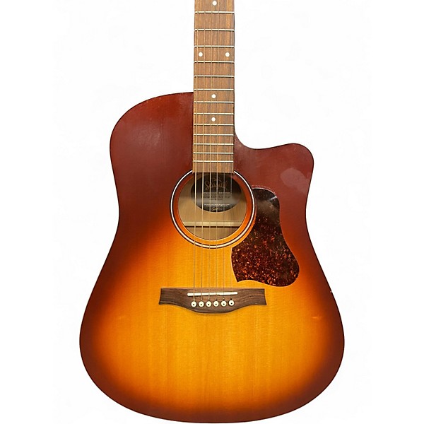 Used Seagull Entourage Rustic Cutaway 2 Color Sunburst Acoustic Electric Guitar