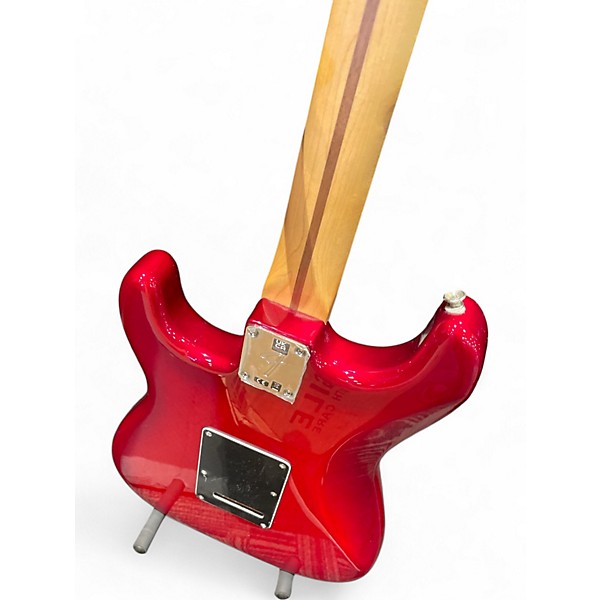 Used Fender Player Stratocaster HSS Candy Apple Red Solid Body Electric Guitar