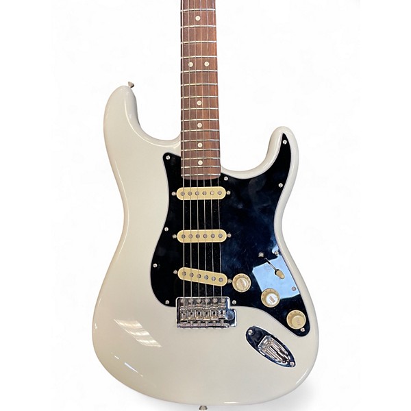 Used Fender American Performer Stratocaster SSS Olympic White Solid Body Electric Guitar