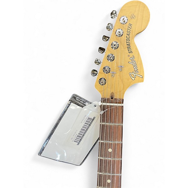 Used Fender American Performer Stratocaster SSS Olympic White Solid Body Electric Guitar