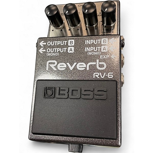 Used BOSS RV6 Digital Reverb Effect Pedal
