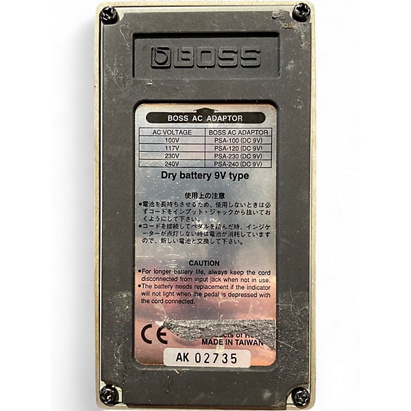 Used BOSS TR2 Tremolo Effect Pedal