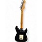 Used Fender Left Handed Mexico Standard Stratocaster Black Solid Body Electric Guitar