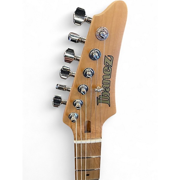 Used Ibanez AZ224F Blue Iceberg Gradation Solid Body Electric Guitar