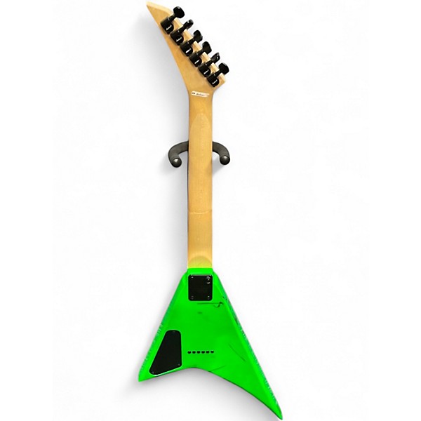 Used Jackson JSX1 Neon Green Solid Body Electric Guitar