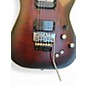 Used Schecter Guitar Research C1 Platinum FR S Satin Crimson Red Burst Solid Body Electric Guitar