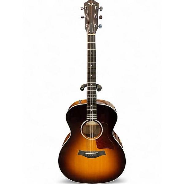 Used Taylor 214E DLX SB Acoustic Electric Guitar