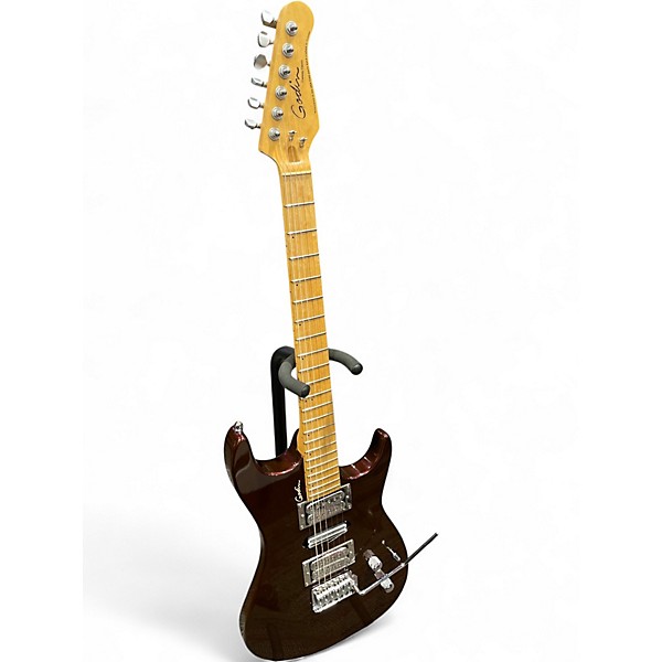 Used Godin Freeway Classic Blue Burst Solid Body Electric Guitar