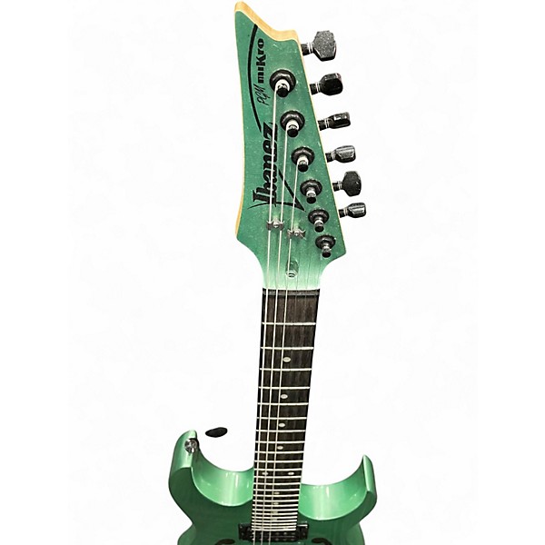 Used Ibanez PGM MIKRO Green Solid Body Electric Guitar