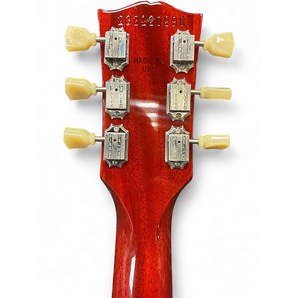 Used 2022 Gibson SG Standard 61 Maestro  Cherry Solid Body Electric Guitar