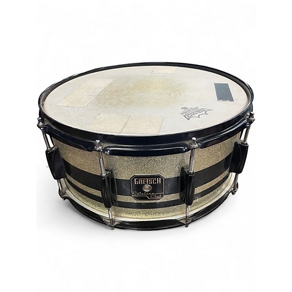 Used Gretsch Drums 14X6 Catalina Club Series Snare Metallic Gold Drum