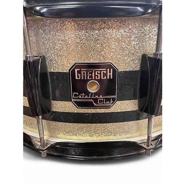 Used Gretsch Drums 14X6 Catalina Club Series Snare Metallic Gold Drum