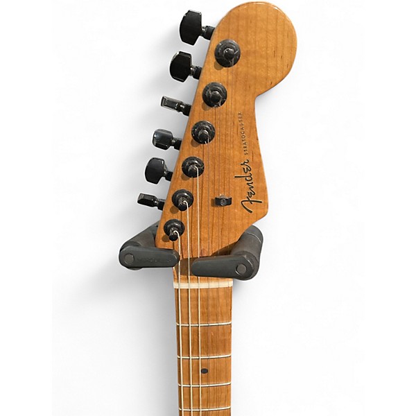 Used Fender AMERICAN PROFESSIONAL II STRATOCASTER HSS HT ECLIPSE Yellow Solid Body Electric Guitar