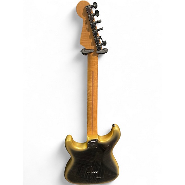 Used Fender AMERICAN PROFESSIONAL II STRATOCASTER HSS HT ECLIPSE Yellow Solid Body Electric Guitar