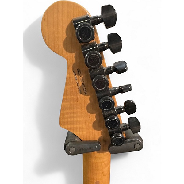 Used Fender AMERICAN PROFESSIONAL II STRATOCASTER HSS HT ECLIPSE Yellow Solid Body Electric Guitar