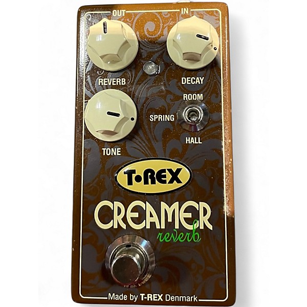 Used T-Rex Engineering CREAMER REVERB PEDAL Effect Pedal