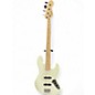 Used Squier Affinity Jazz Bass White Electric Bass Guitar thumbnail