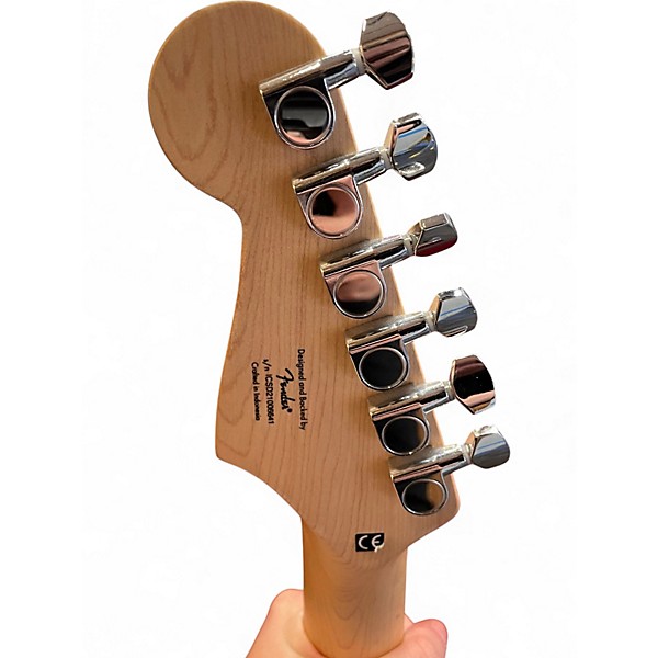 Used Squier Bullet Stratocaster Candy Apple Red Solid Body Electric Guitar