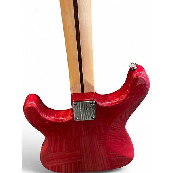 Used Squier Bullet Stratocaster Candy Apple Red Solid Body Electric Guitar