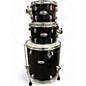 Used Pearl 5 Piece Decade Maple Black Drum Kit
