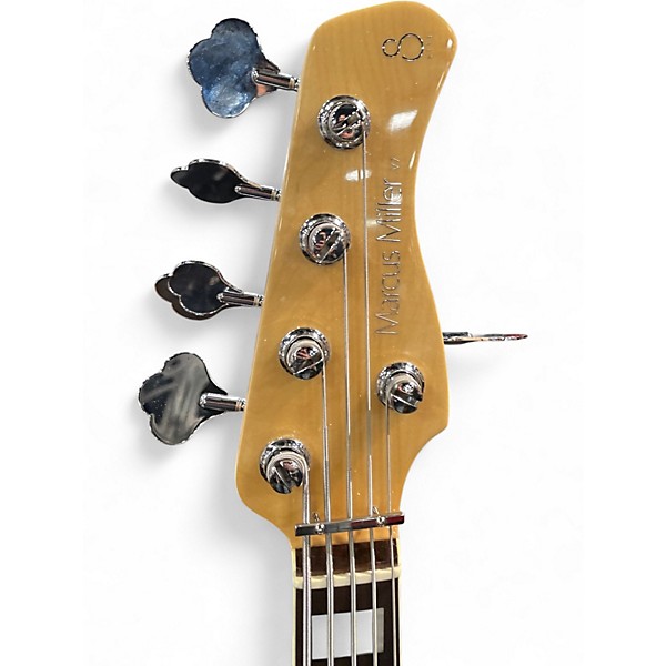 Used Sire Marcus Miller V7 Alder 5 String Antique White Electric Bass Guitar