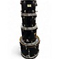 Used Mapex 4 Piece V SERIES Black Drum Kit