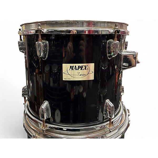 Used Ludwig 5 Piece BACK BEAT Wine Red Sparkle Drum Kit