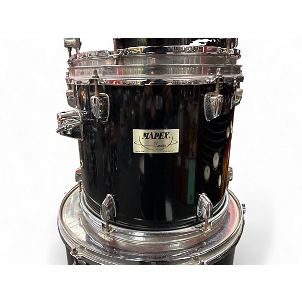 Used Ludwig 5 Piece BACK BEAT Wine Red Sparkle Drum Kit
