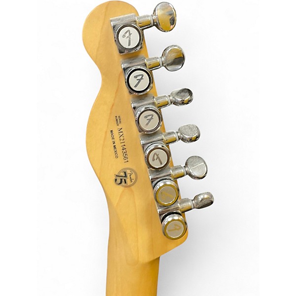 Used Fender Modified Deluxe Nashville Telecaster Pink Solid Body Electric Guitar