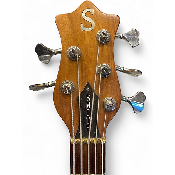 Used Ken Smith BSR5 5 String Natural Electric Bass Guitar