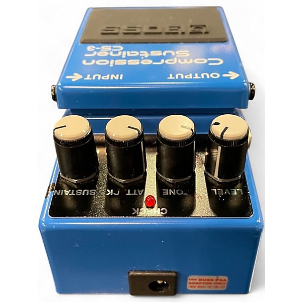 Used BOSS CS3 Compressor Sustainer Effect Pedal
