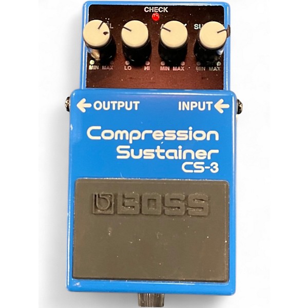 Used BOSS CS3 Compressor Sustainer Effect Pedal