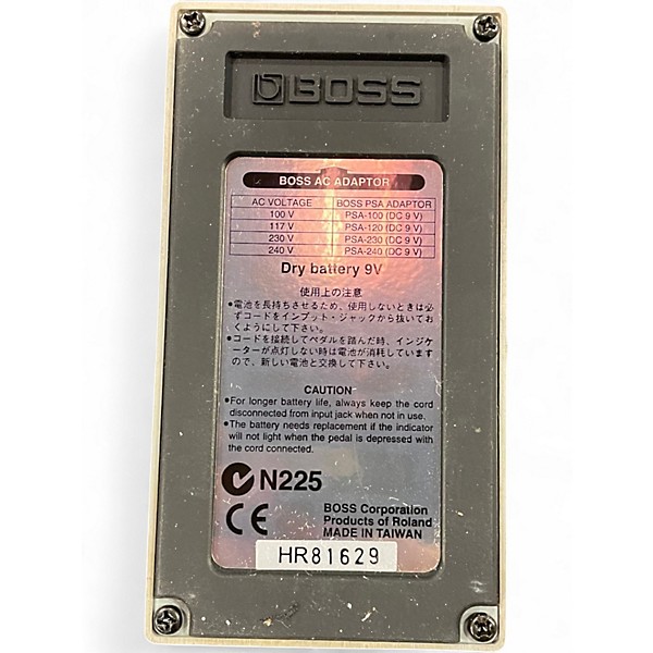 Used BOSS NS2 Noise Suppressor Effect Pedal