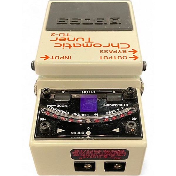 Used BOSS TU2 Chromatic Tuner Pedal