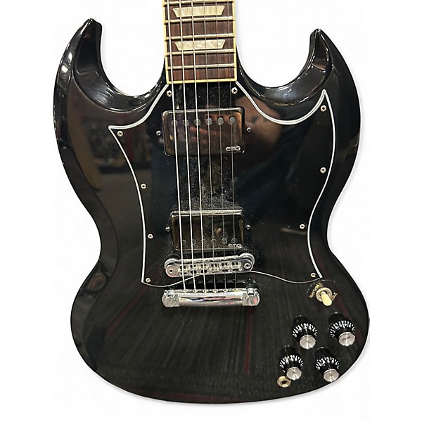 Used Gibson SG Black Solid Body Electric Guitar