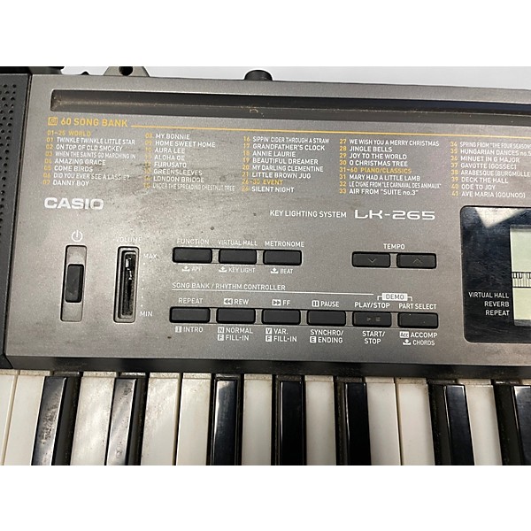 Used Casio LK-265 Portable Keyboard