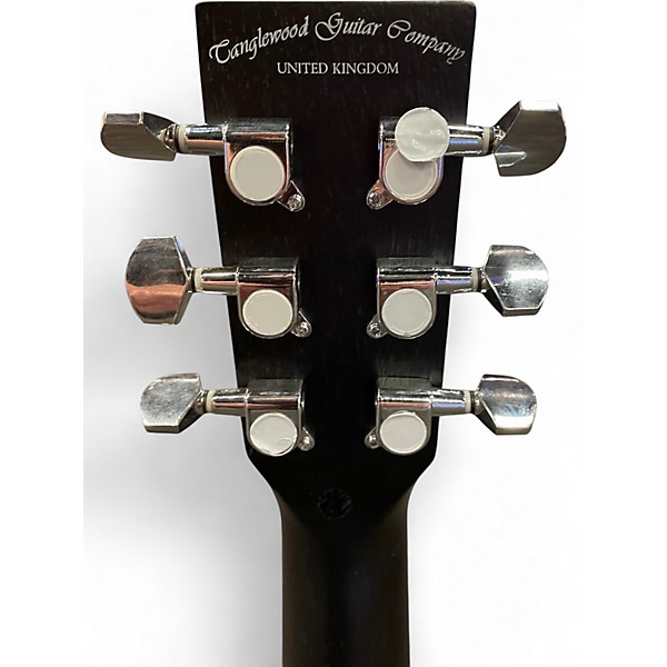 Used Tanglewood TWBB SFCE BLACKBIRD Black Acoustic Electric Guitar