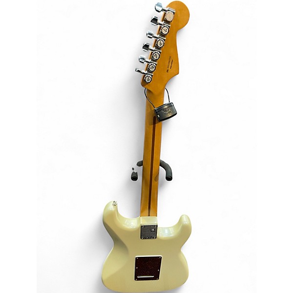 Used Fender Player Plus Stratocaster Olympic Pearl Solid Body Electric Guitar