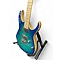 Used Ibanez RG421AHM Trans Blue Solid Body Electric Guitar